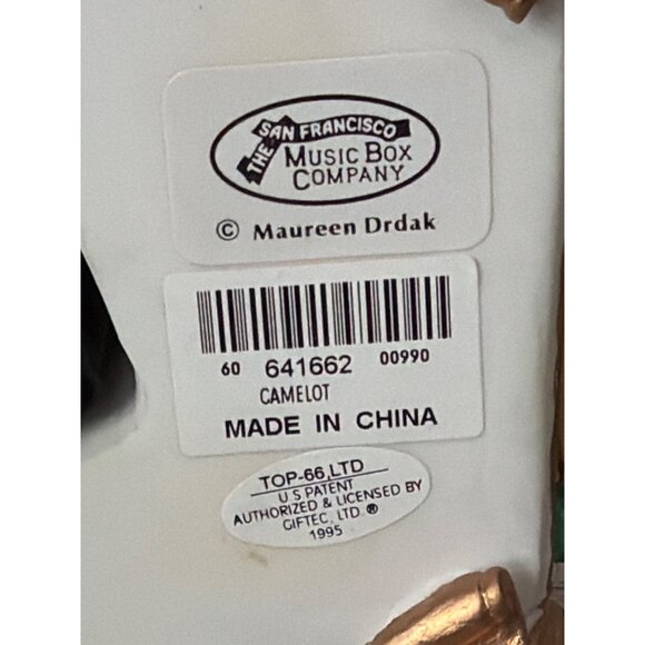 SF Music Box Co Maureen Drdak Lily of the Valley Music Box Horse Carousel w/Box - Picture 7 of 17